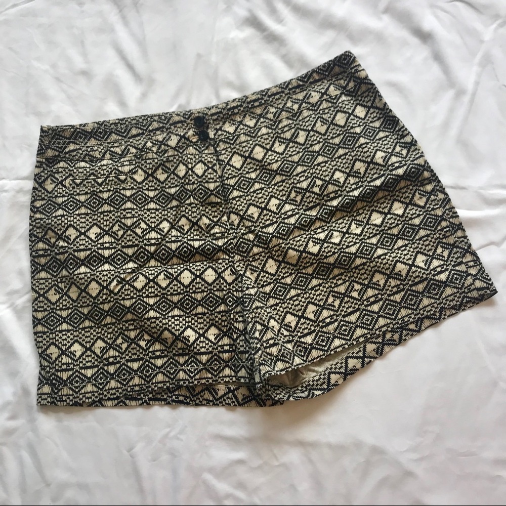 Aztec pattern shorts